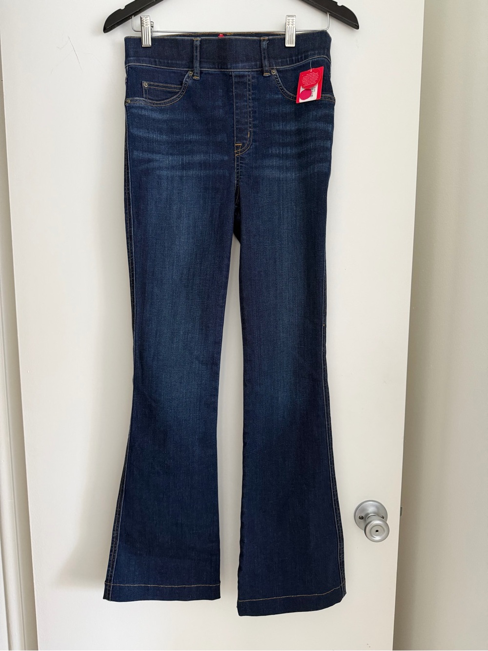 Women's Spanx Dark Blue Sz S Bootcut Jeans